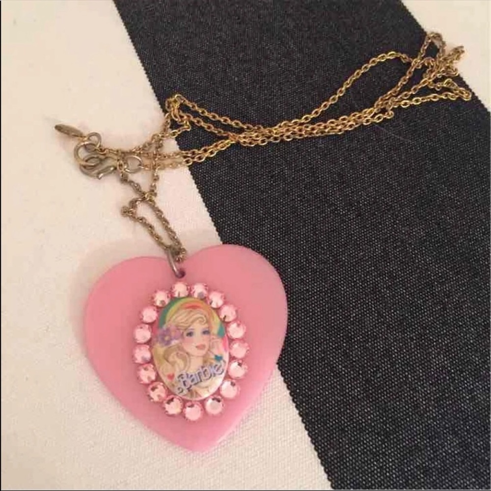 Extremely Rare Tarina Tarantino Barbie Necklace